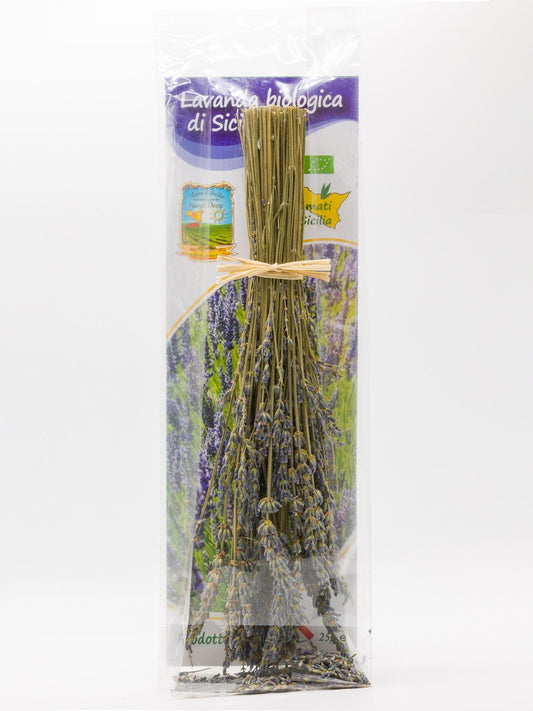 Lavanda Biologica di Sicilia a rametti, Peso 25 gr, Azienda Agricola Gangi Dante Azienda Agricola Gangi Dante