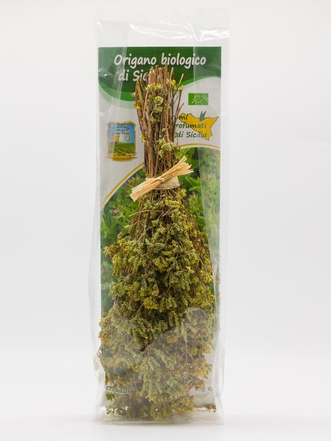 Origano Biologico di Sicilia a rametti, Peso 25 gr, Azienda Agricola Gangi Dante Azienda Agricola Gangi Dante