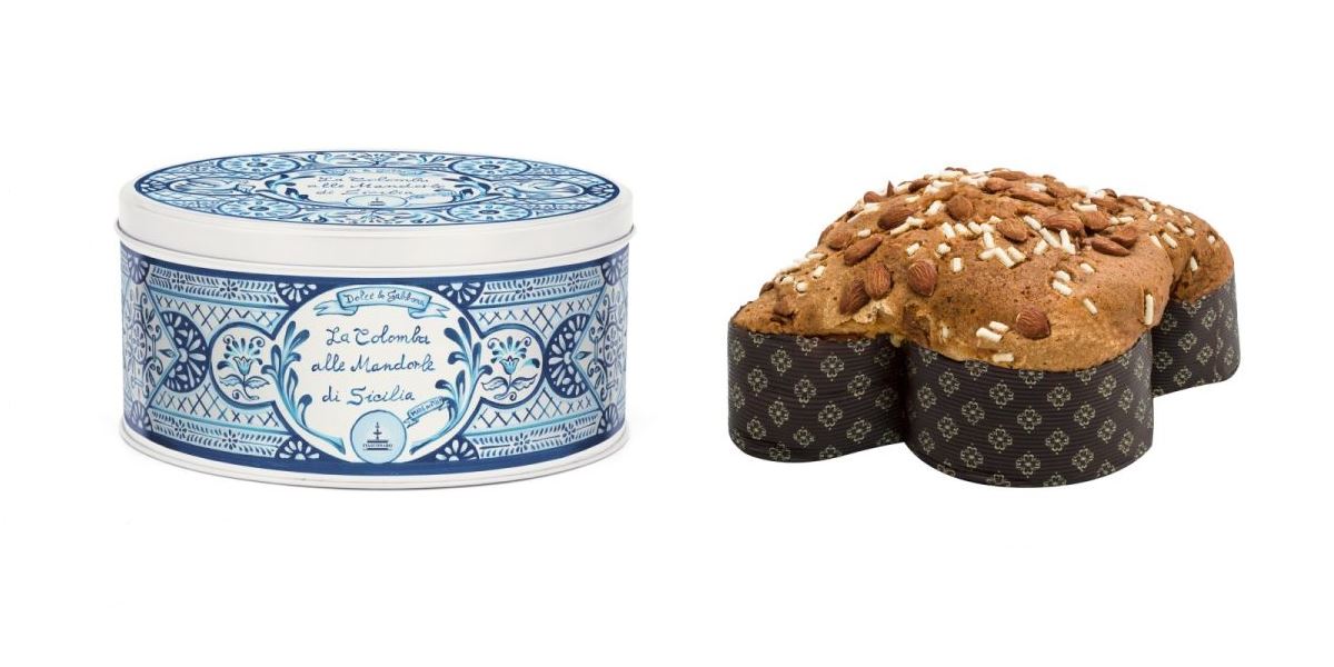 Colomba Fiasconaro Dolce & Gabbana alle Mandorle di Sicilia, 750 gr Fiasconaro 