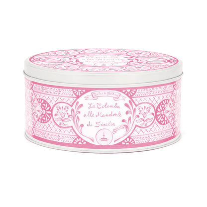 Colomba Fiasconaro in latta Dolce & Gabbana  alle  Mandorle di Sicilia, 750 gr Fiasconaro