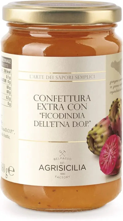 Confettura Extra con “Ficodindia dell’Etna D.O.P.”, Agrisicilia, 360 gr Agrisicilia