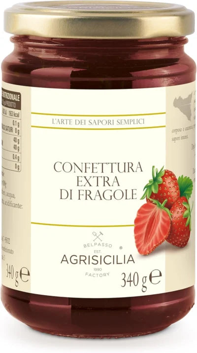 Confettura Extra di Fragole, Agrisicilia, 360 gr Agrisicilia