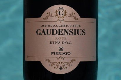 GAUDENSIUS ROSÉ Etna D.O.C. Metodo Classico Brut Nerello Mascalese, Cantina Firriato Vini e liquori Firriato 