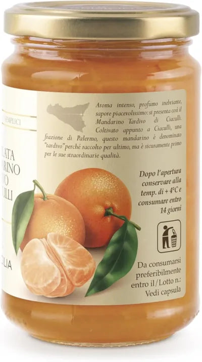 Marmellata di Mandarino Tardivo di Cianciulli, Agrisicilia, 360 gr Agrisicilia