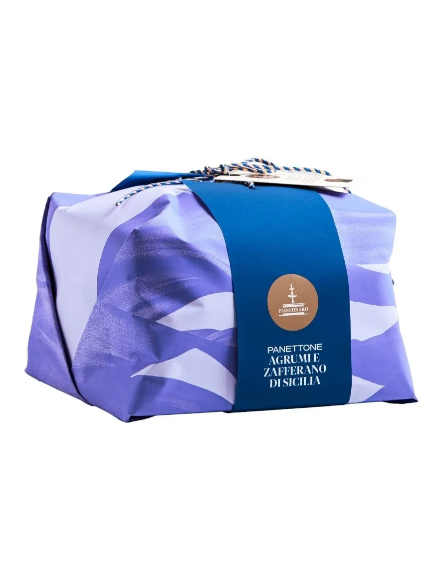 Panettone Fiasconaro Agrumi e Zafferano di Sicilia, varie grammature Fiasconaro