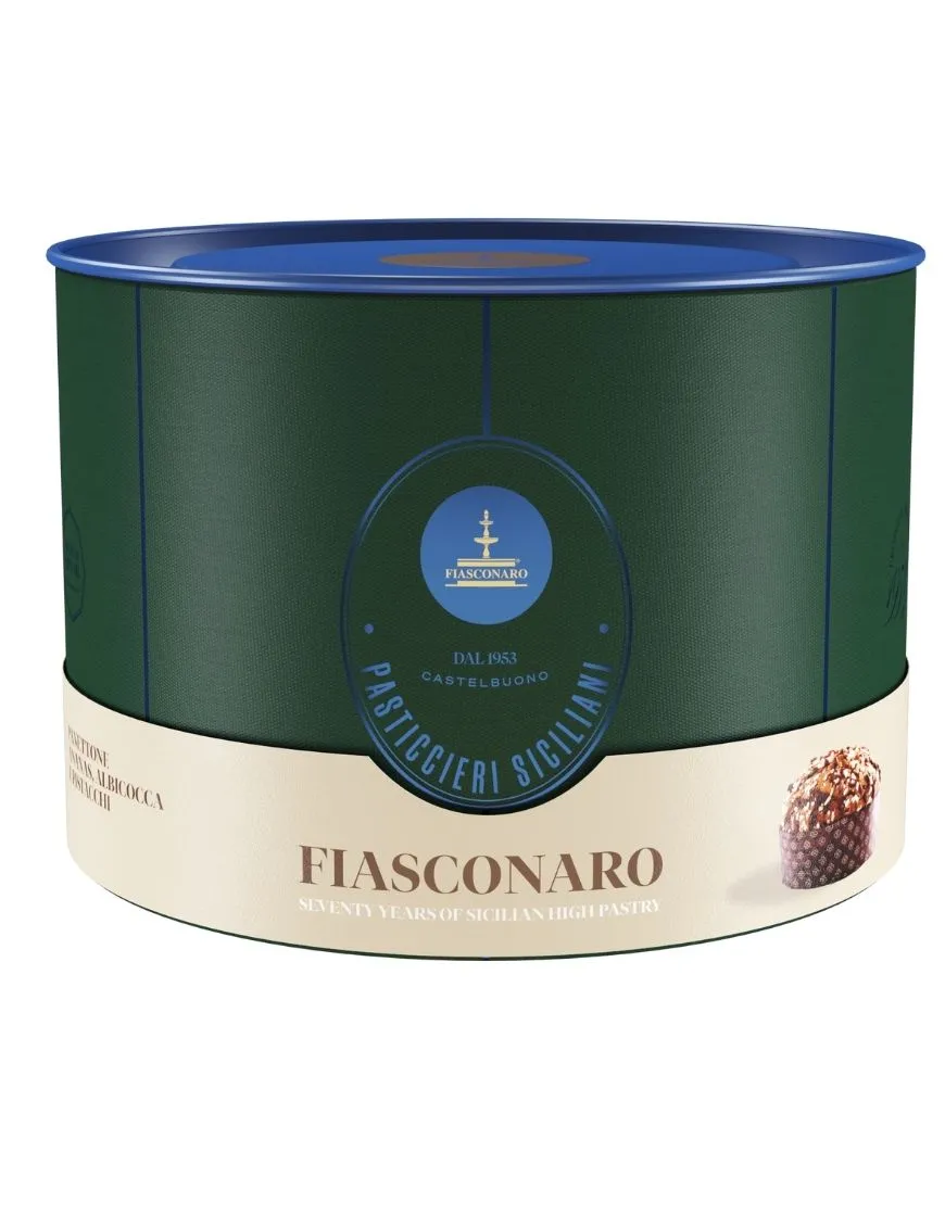 Panettone Fiasconaro "Collezione 1953"  Ananas, Albicocche e Pistacchi  , 1 Kg Fiasconaro