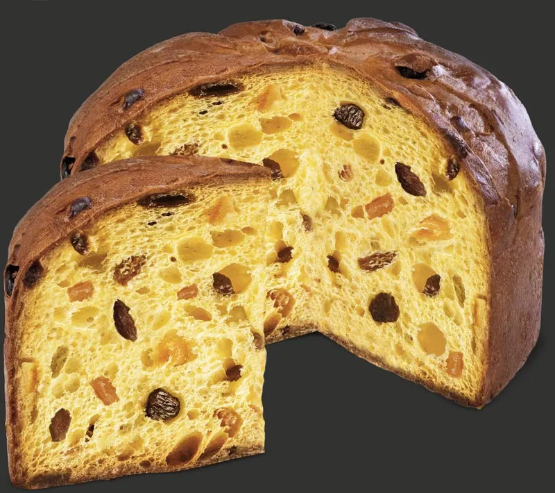 Panettone Classico con  uvetta sultanina aromatizzata con “Vino Marsala Fine DOC” , Sicilyum, 1 Kg Sicilyum