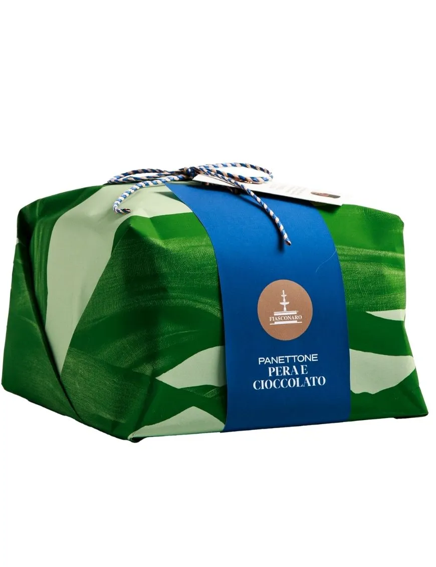Panettone Fiasconaro con Cioccolato e Pera, varie grammature Fiasconaro