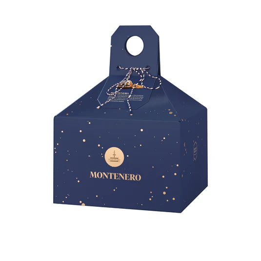 Panettone artigianale Fiasconaro Montenero  al Cioccolato di Sicilia e Limone, 700 gr Fiasconaro