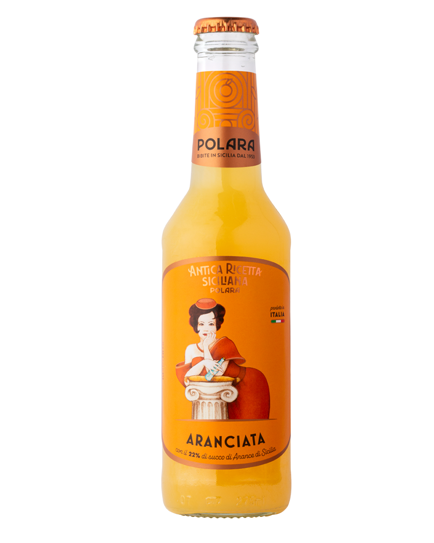 Aranciata Polara, confezione da 24 Bottiglie x 27,5cl Polara