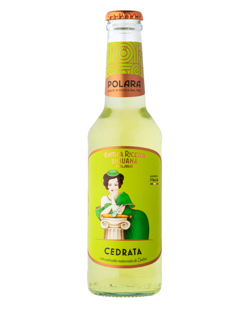 Cedrata Polara, Confezione da 24 bottiglie  x 27,5 cl Polara