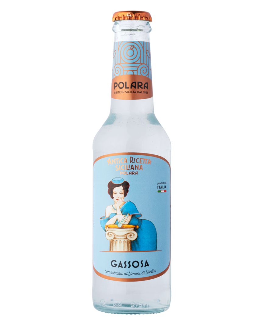 Gassosa Polara, Confezione da 24 Bottiglie x 27,5 cl Polara