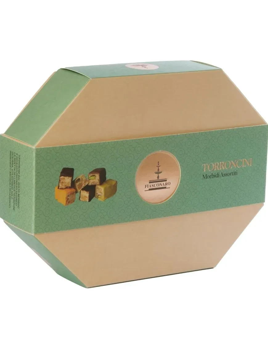 Turrones sicilianos Fiasconaro en caja de regalo, varios pesos Fiasconaro