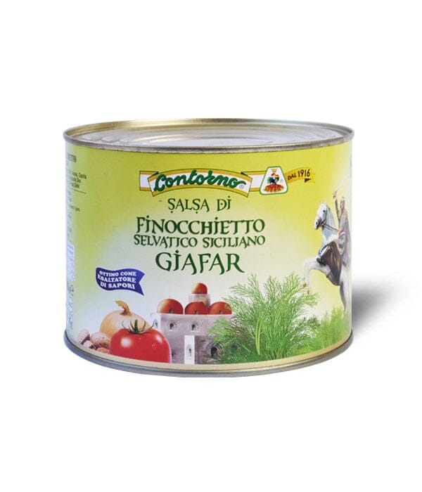 Salsa di finocchietto siciliano Giafar, 1900 gr Sugo F.lli Contorno 