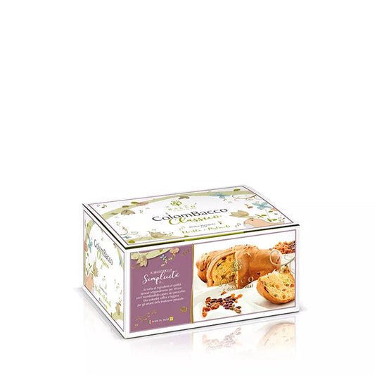 Colomba Colombacco classica Uvetta e Pistacchi 750 gr, Bacco Dolci tipici siciliani Bacco 