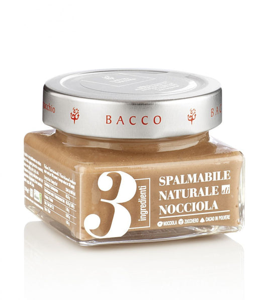 Crema naturale alla nocciola Bacco Dolci tipici siciliani Bacco 