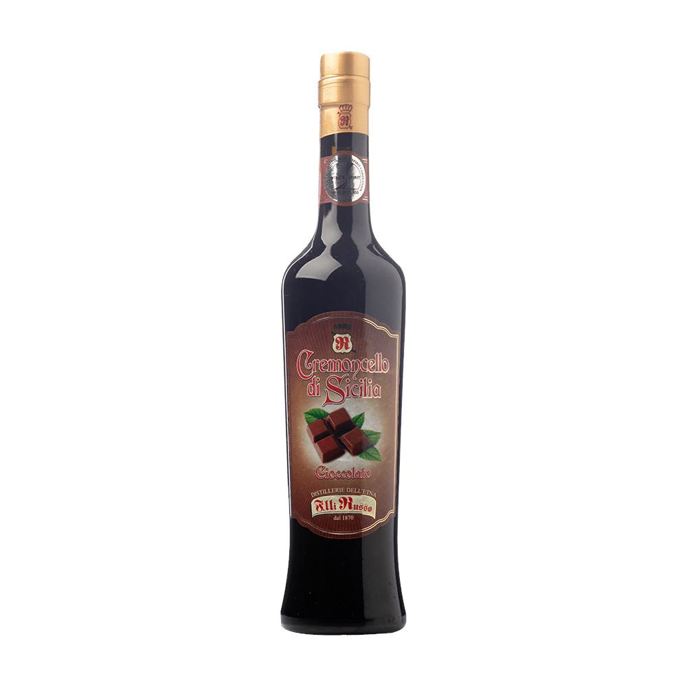 Cremoncello di Sicilia al Cioccolato, Distillerie Russo, 50 cl Vini e liquori Distillerie dell’Etna F.lli Russo 