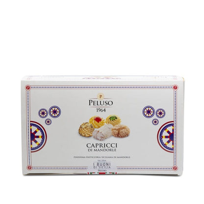 Biscotti alla mandorla Capricci di Mandorla, Peluso 1964, 250 gr o 400 gr Dolci tipici siciliani Peluso 1964 400 gr 