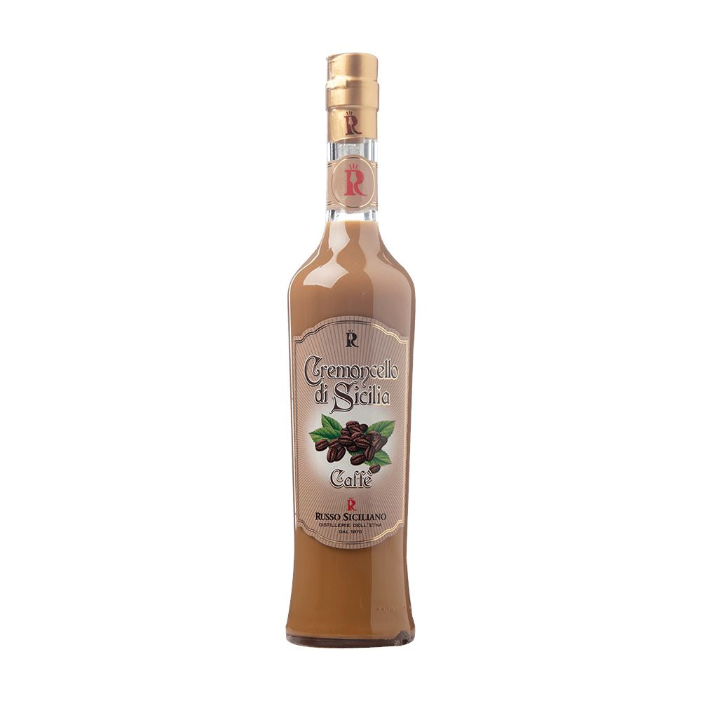 Cremoncello di Sicilia al Caffè, Distillerie Russo, 50 cl Vini e liquori Distillerie dell’Etna F.lli Russo 