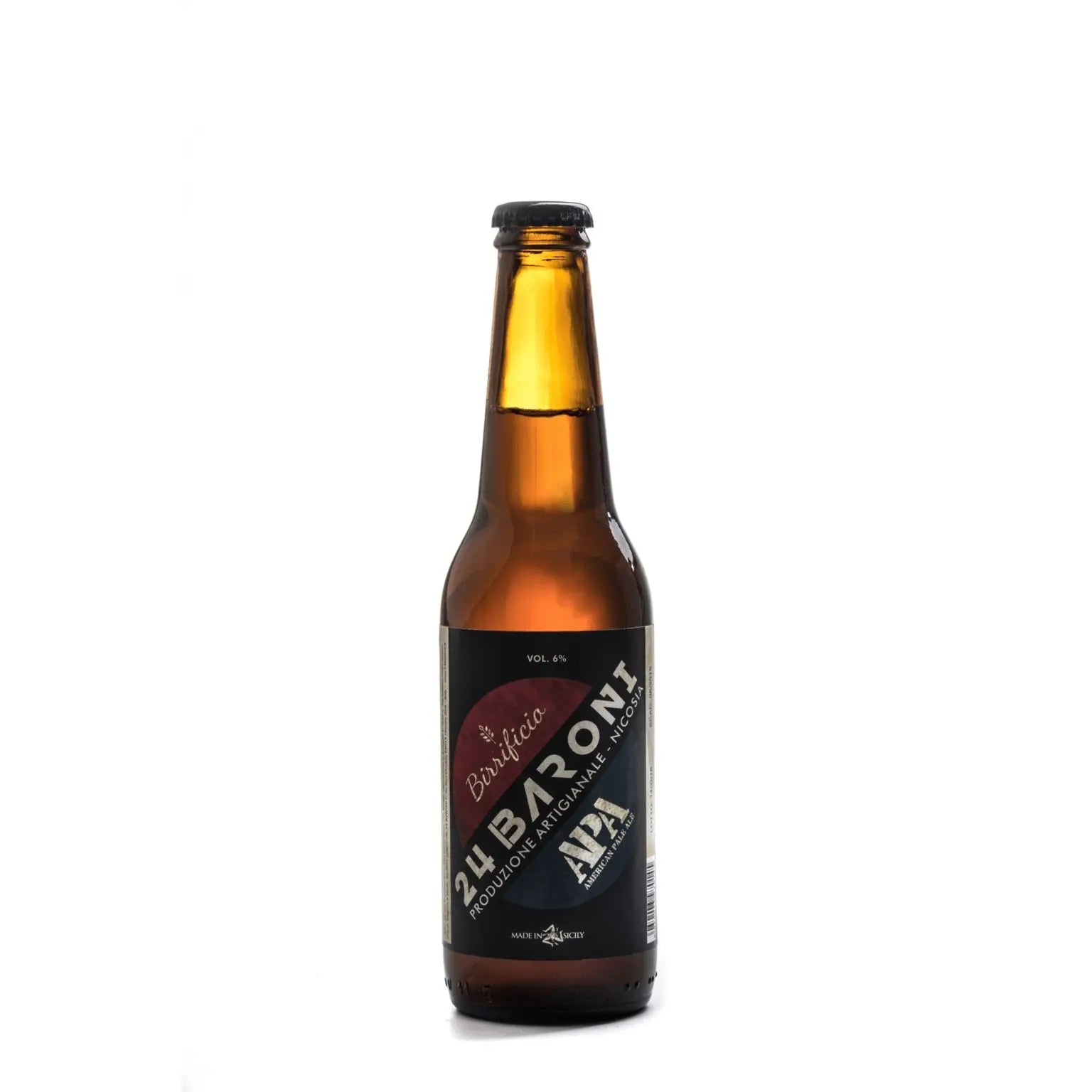 Birra American Pale Ale Bibite 24 Baroni 33 CL 