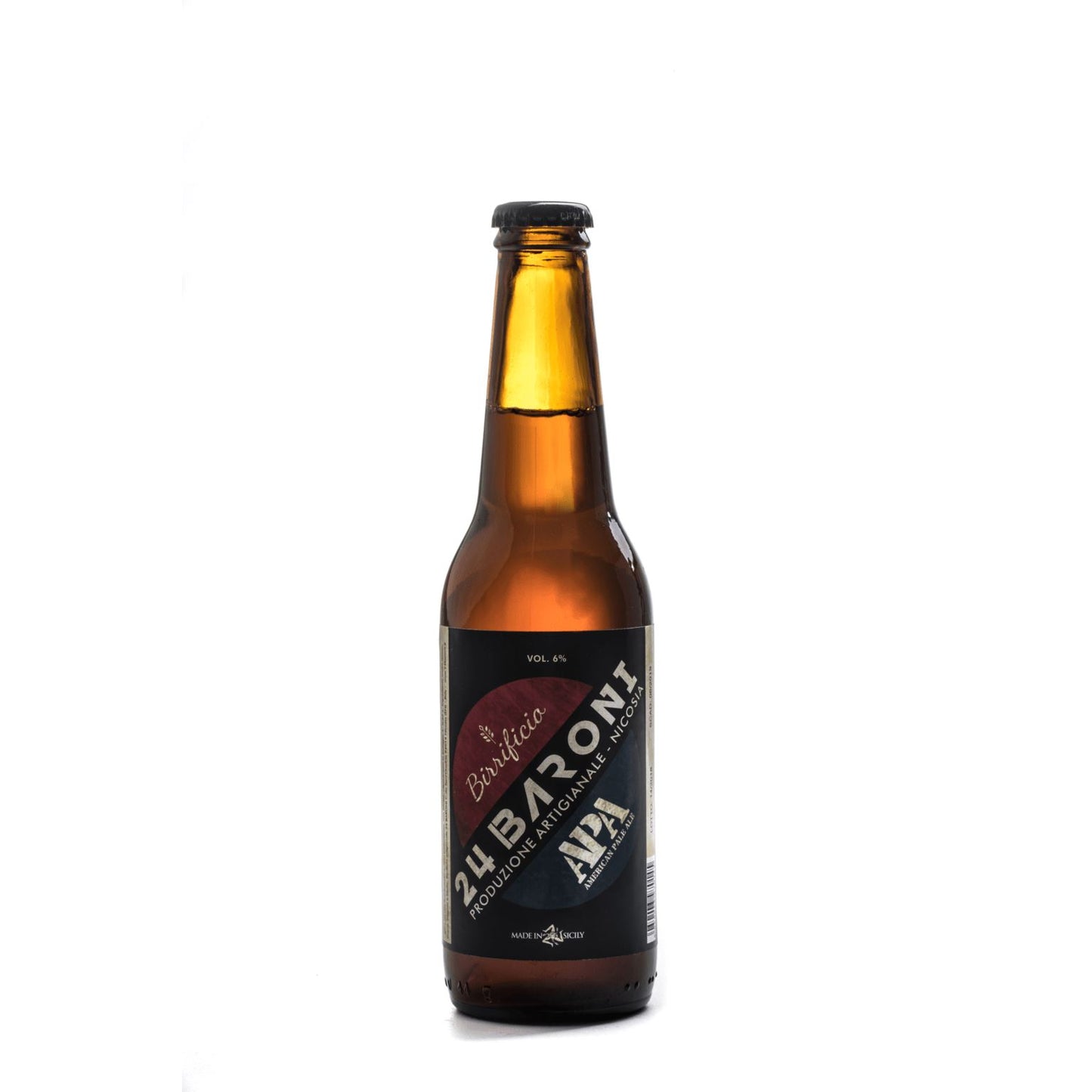 Birra American Pale Ale Bibite 24 Baroni 33 CL 