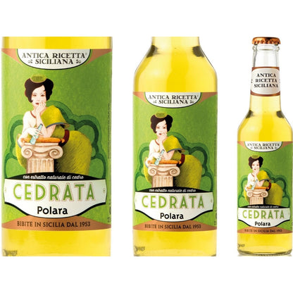 Cedrata Polara, Confezione da 6 x 27,5 cl Bibite Polara 