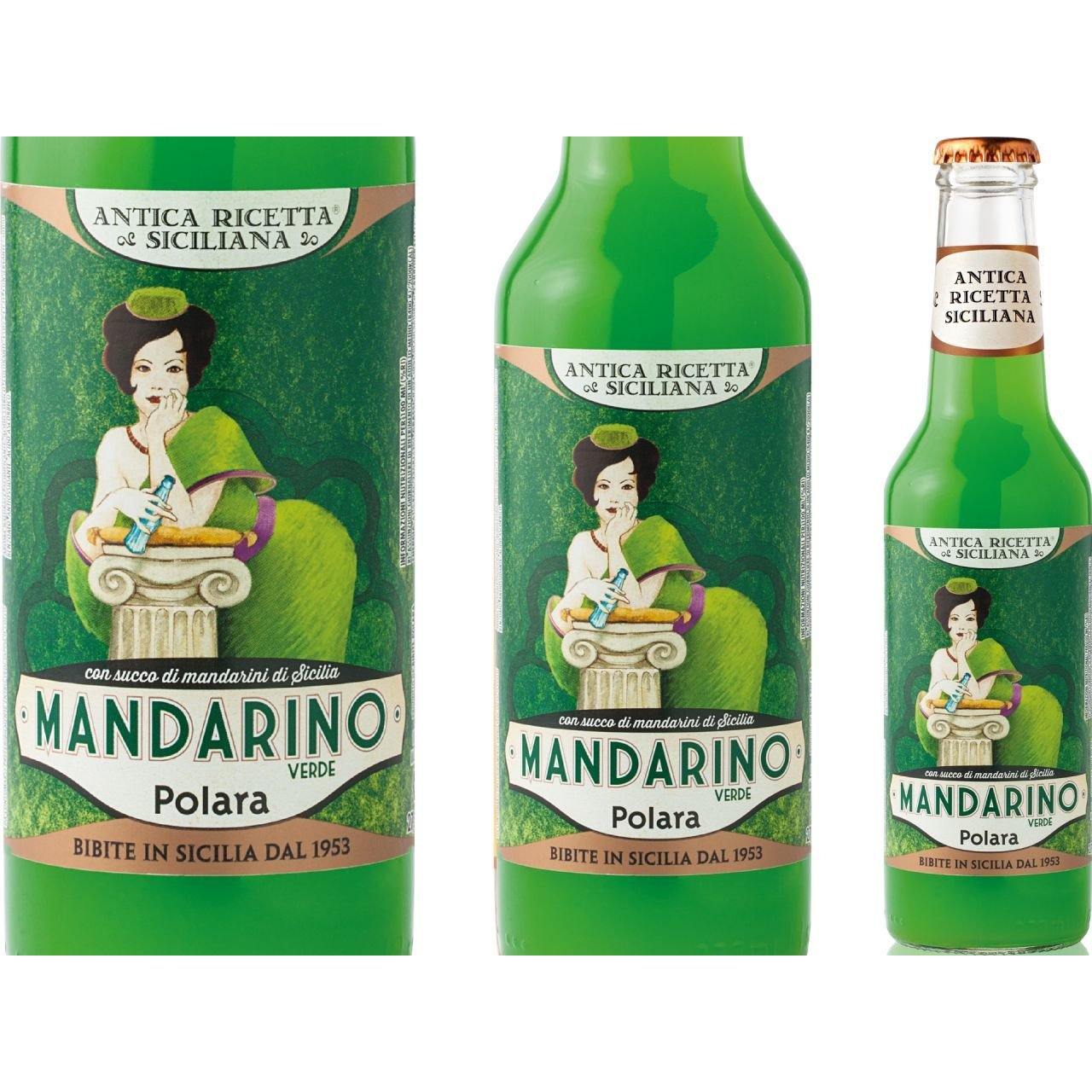 Mandarino Verde Polara, confezione da 6 x 27,5cl Bibite Polara 