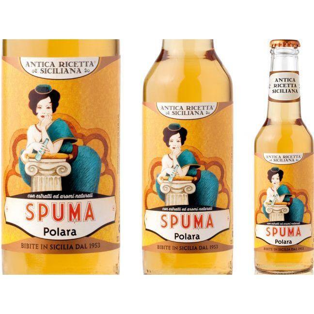 Spuma Polara, Confezione da 6 x 27,5 cl Bibite Polara 