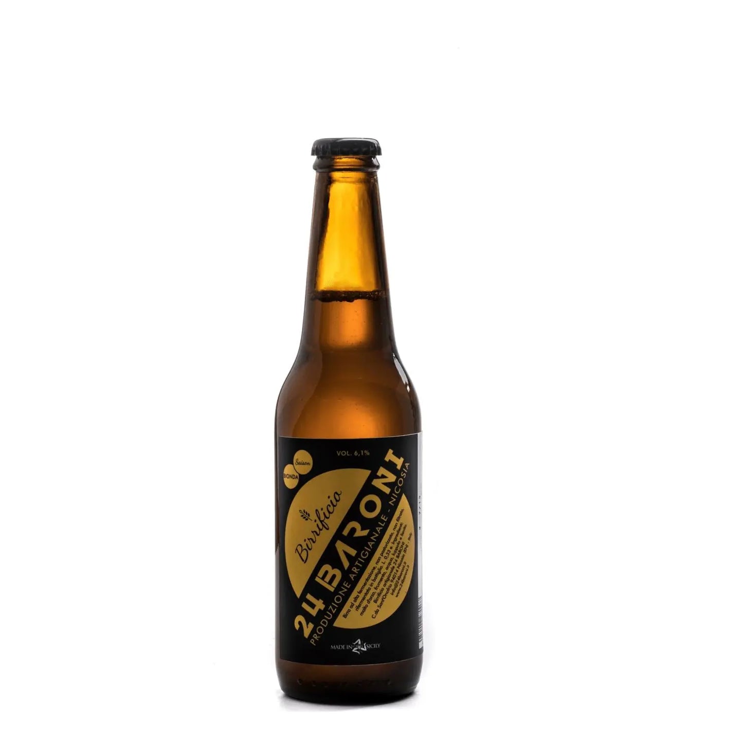 Birra Bionda Saison Bibite 24 Baroni 33 CL 