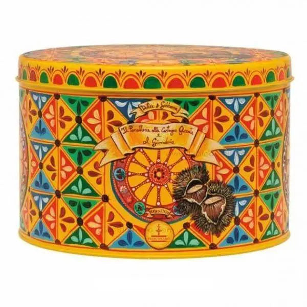 Panettone alle Castagne glassate e Gianduia, 1 kg Panettone Fiasconaro 1000 grammi 