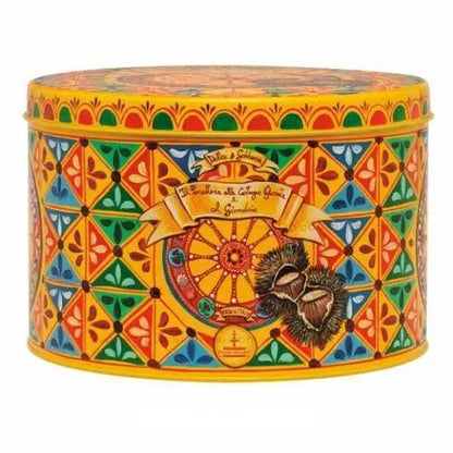 Panettone alle Castagne glassate e Gianduia, 1 kg Panettone Fiasconaro 1000 grammi 