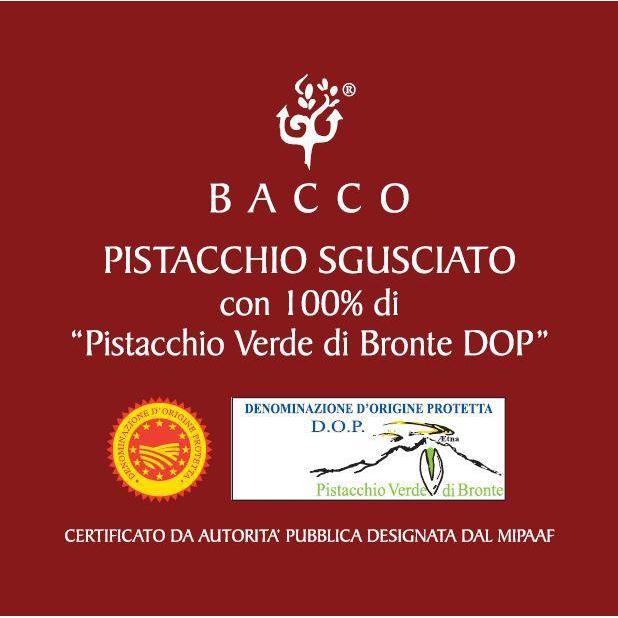 Pistacchio Sgusicato DOP, 100 gr Dolci tipici siciliani Bacco 