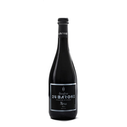 Birra Nera Stout Bibite 24 Baroni 75 CL 