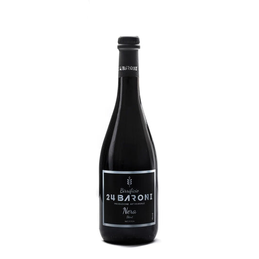 Birra Nera Stout Bibite 24 Baroni 75 CL 
