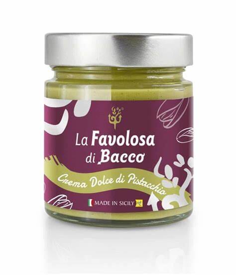 La Favolosa di Bacco, crema al pistacchio Dolci tipici siciliani Bacco 