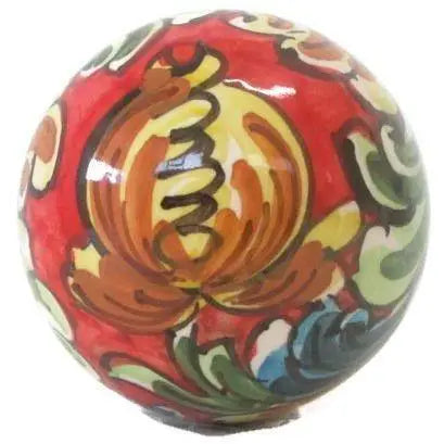Palla di Natale,Ceramica di Caltagirone, Diametro 7 cm, vari colori Ceramica Food in Sicily 