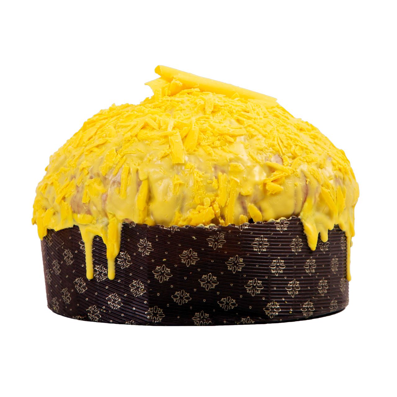 Panettone Artigianale al Limone farcito con Crema di Limone ,1 Kg , Food in Sicily Food in Sicily 