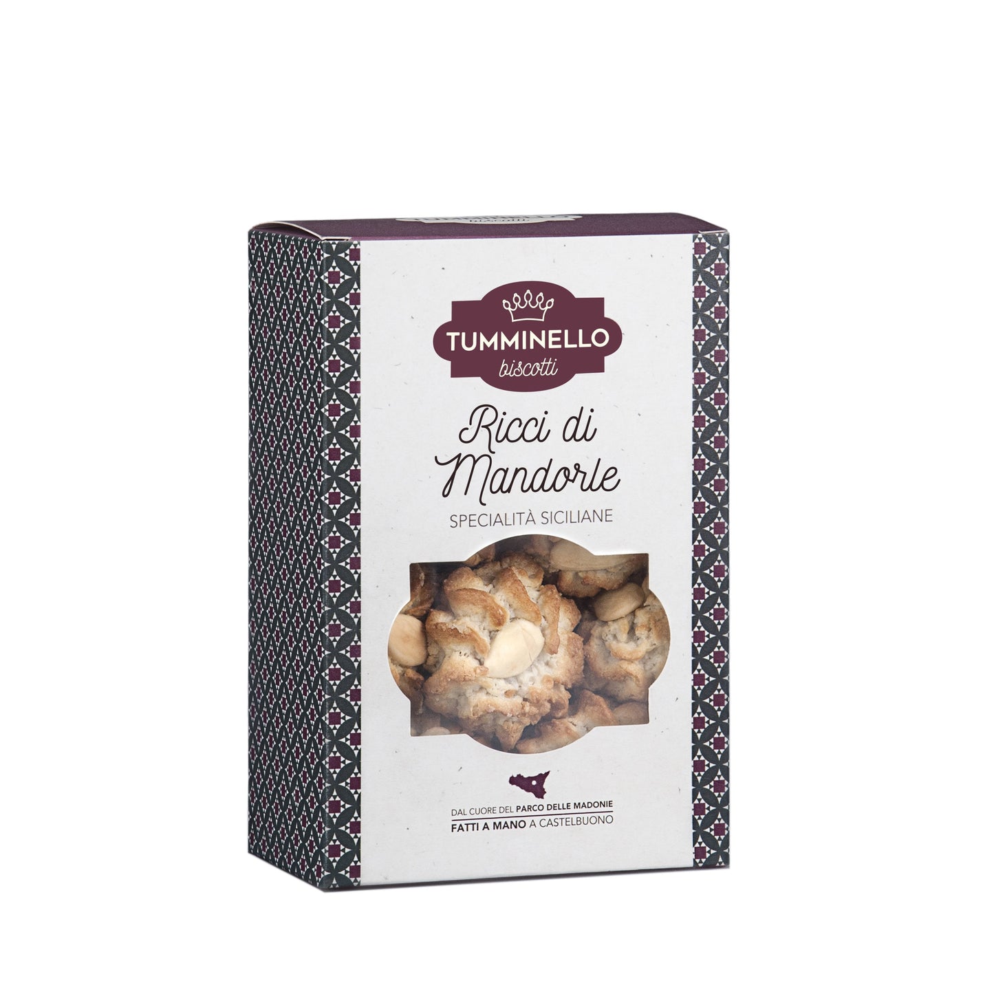 Ricci di Mandorla di Sicilia, 270 gr Dolci tipici siciliani Tumminello 