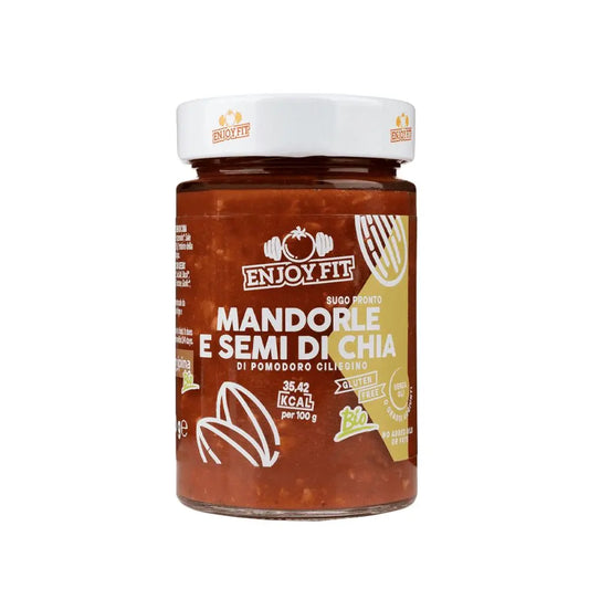 Copia del Sugo Pronto di Pomodoro Ciliegino con Paprika da agricoltura biologica, 200 grammi Sugo Salemipina 