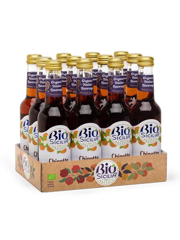 Chinotto Polara Bio, Confezione da 12 Bottiglie x 27,5 cl Bibite Polara 