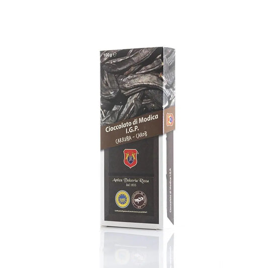 Cioccolato di Modica IGP alla Carruba, 100 gr Cioccolato di Modica Antica Dolceria Bonajuto 