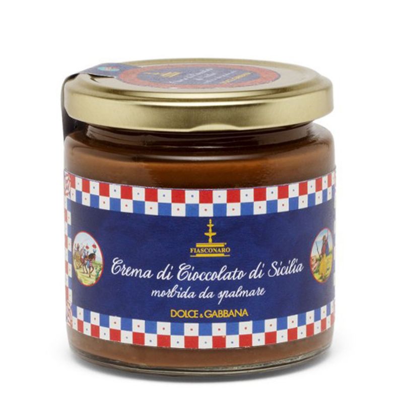 Crema Di Cioccolato Di Sicilia Dolce & Gabbana, Fiasconaro, 200 gr Confetture e Creme spalmabili Fiasconaro 