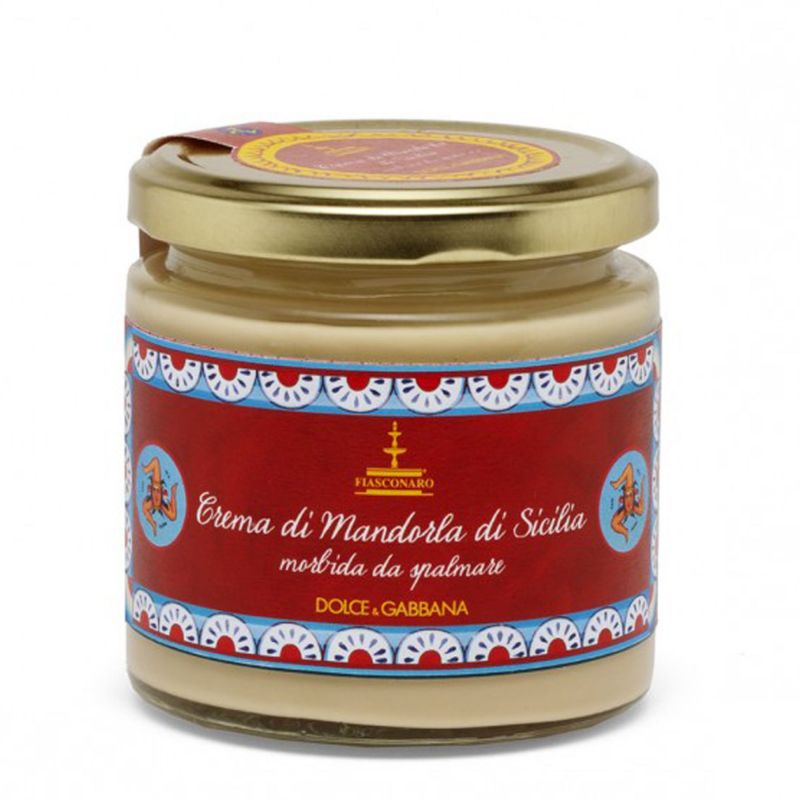 Crema Di Mandorla Di Sicilia Dolce & Gabbana, Fiasconaro, 200 gr Confetture e Creme spalmabili Fiasconaro 