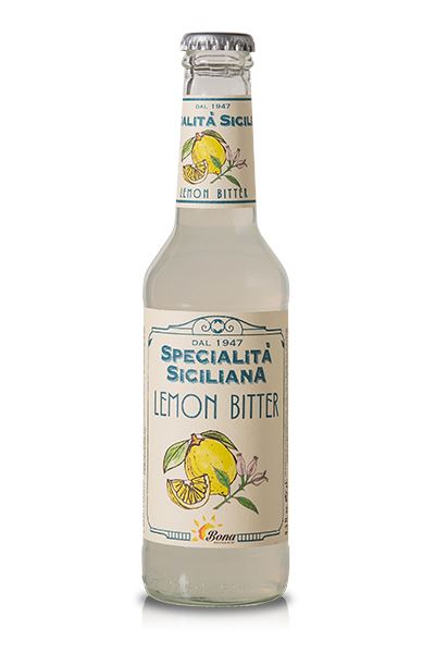 LEMON BITTER BONA, CONFEZIONE DA 24 BOTTIGLIE DA 275 ML Bibite Bona 