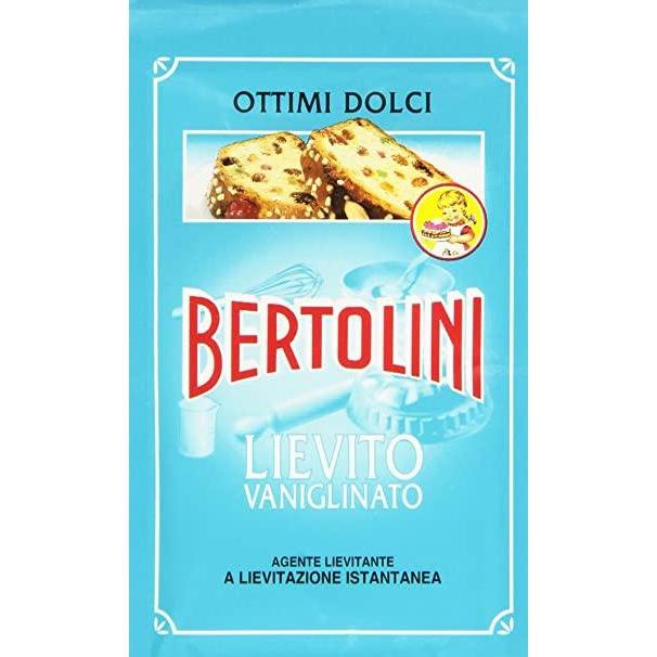 Lievito Vanigliato Bertolini, Istantaneo per dolci, 16 grammi - Food in  Sicily