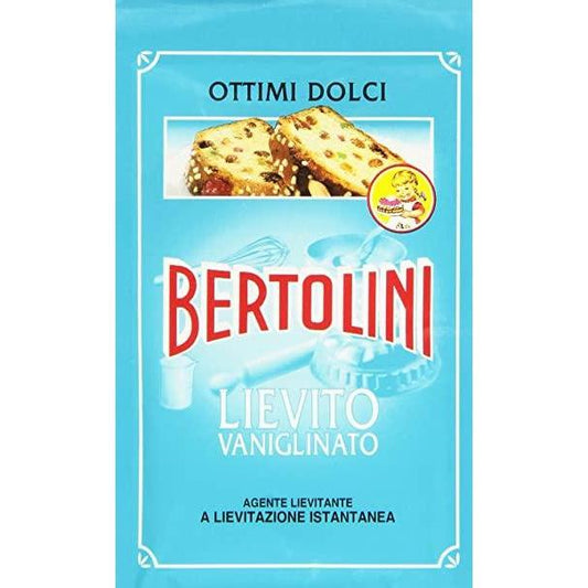 Lievito Vanigliato Bertolini, Istantaneo per dolci, 16 grammi Farine Bertolini 