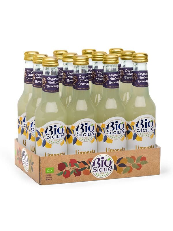 Limonata Polara Bio , Confezione da 12 Bottiglie x 27,5 cl Bibite Polara 