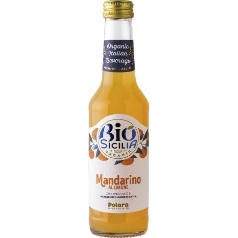 Mandarino al Limone Polara Bio, confezione da 4 x 27,5cl Bibite Polara 