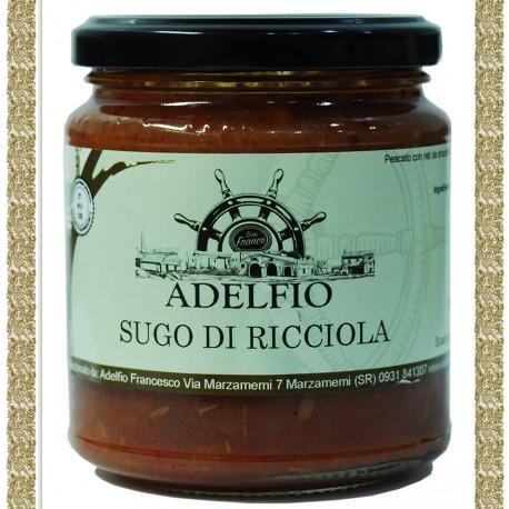 Sugo di Ricciola, 300 gr Sugo Adelfio - Marzamemi 