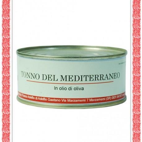 Tonno del Mediterraneo in olio di oliva, Adelfio Contorni Adelfio - Marzamemi 